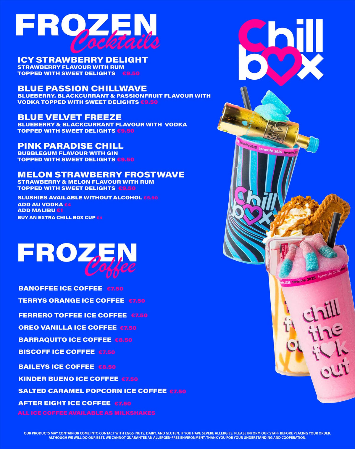 Chill Box Menu – My Store